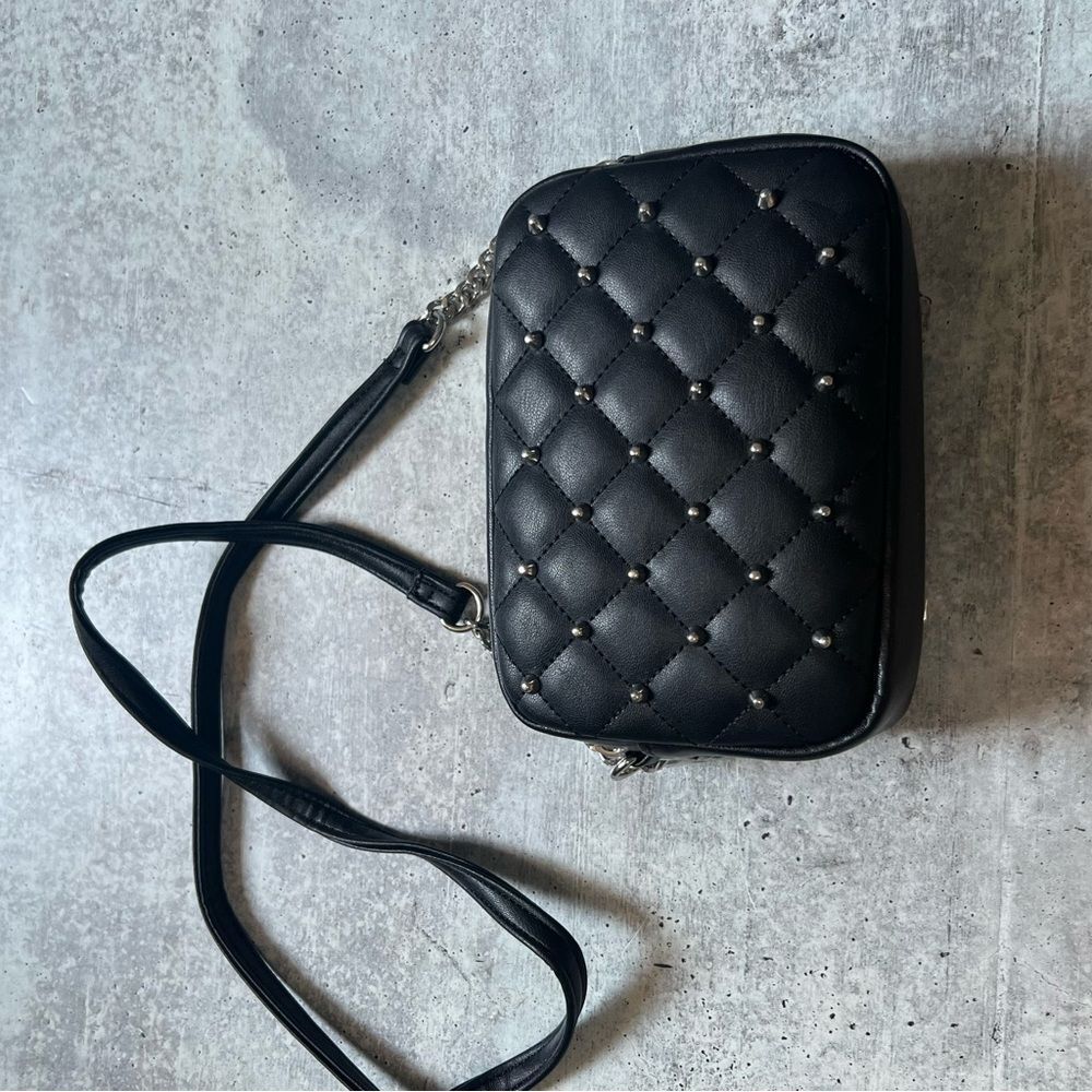 Rebecca minkoff black studded crossbody purse NWT - Picture 5 of 7